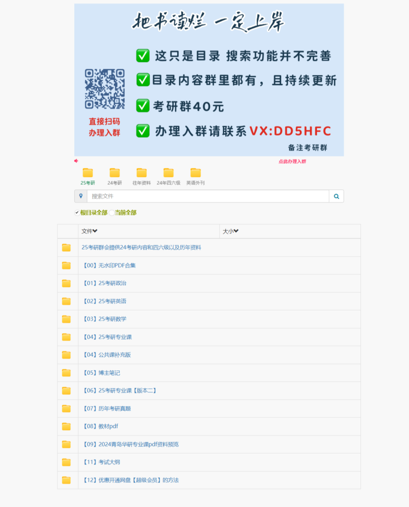图片[1]-置顶 | 25考研网盘群，持续更新，好用不贵~-蛋窝窝
